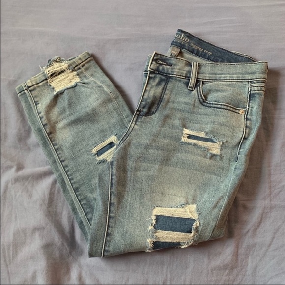 New York & Company Denim - New York and Company Soho Legging Crops